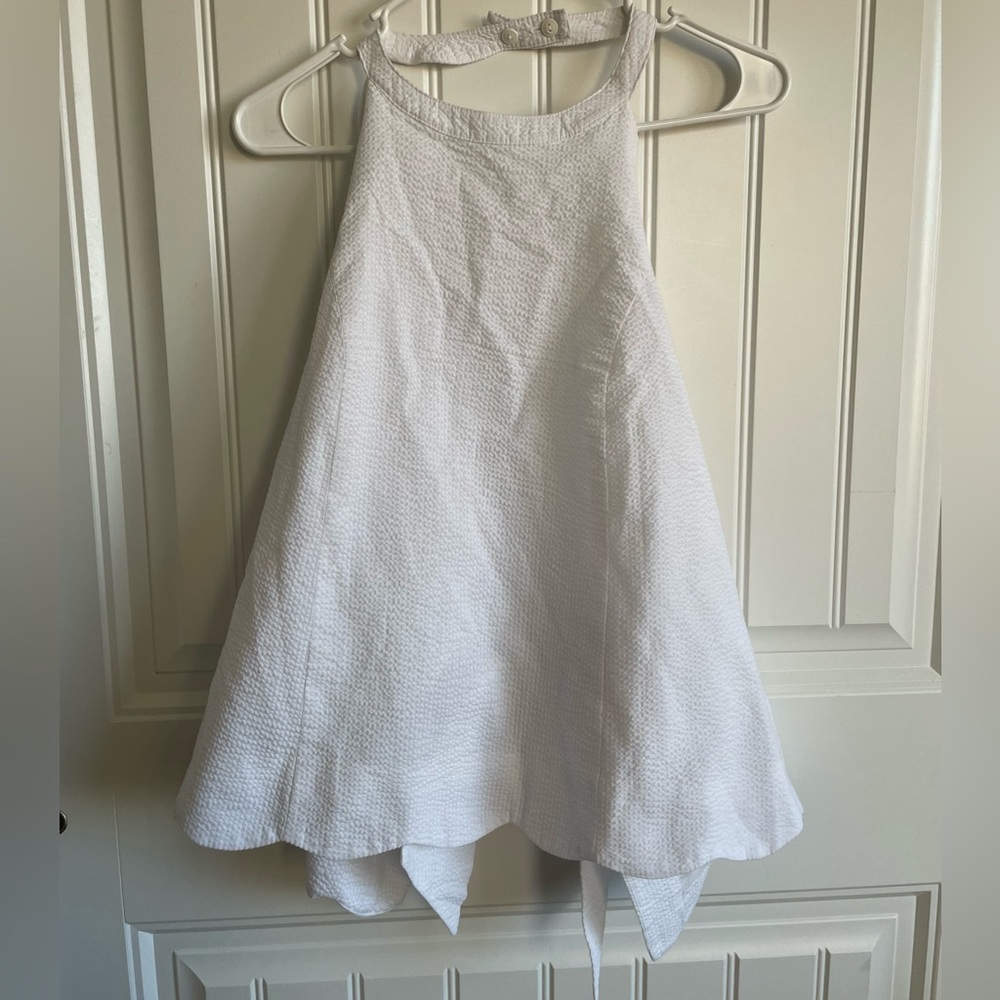 New with Tags - Lauren James Halter Top - Medium - White